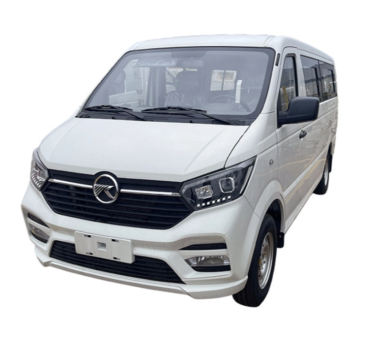 11 Seater Gasoline Passenger Van for Staff Commute