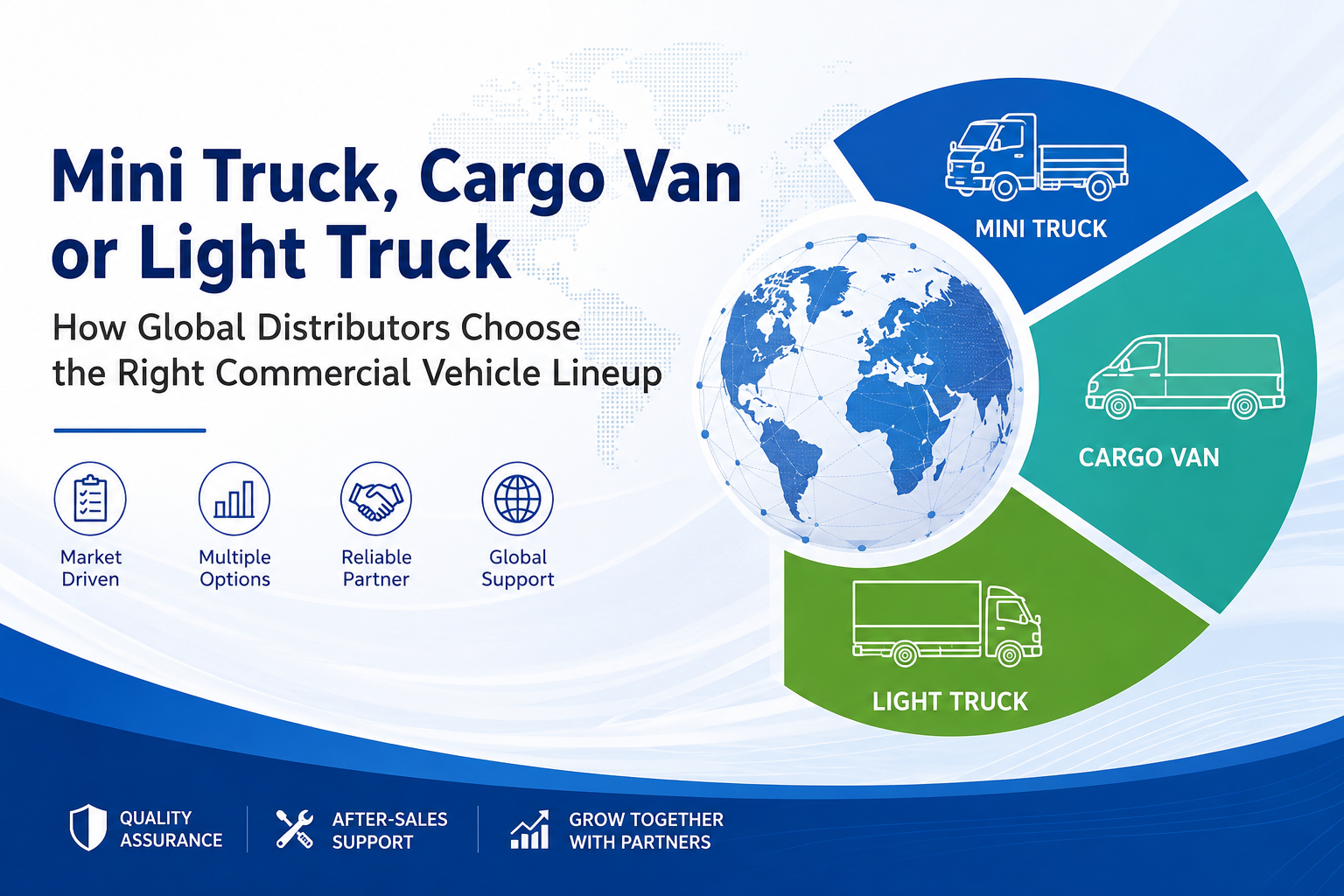 Commercial Vehicle Lineup Guide for Distributors | KAMA