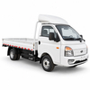 AI-assisted reference illustration of a KAMA EX1 single-cab electric dropside truck on a white background