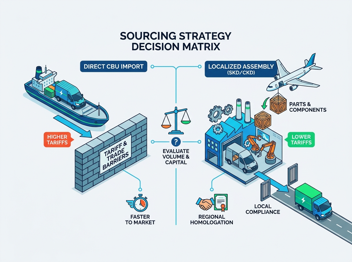 Electric Commercial Vehicle Export Strategies