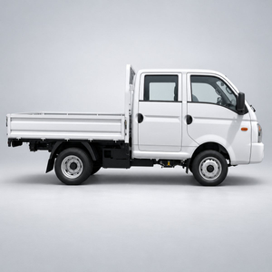 KAMA EX1S double cab electric truck side view - AI-assisted illustration